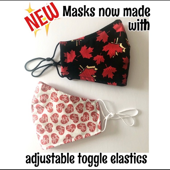 COPY - Pink Care Bears Face Mask (kids + adults) - Picture 4 of 4